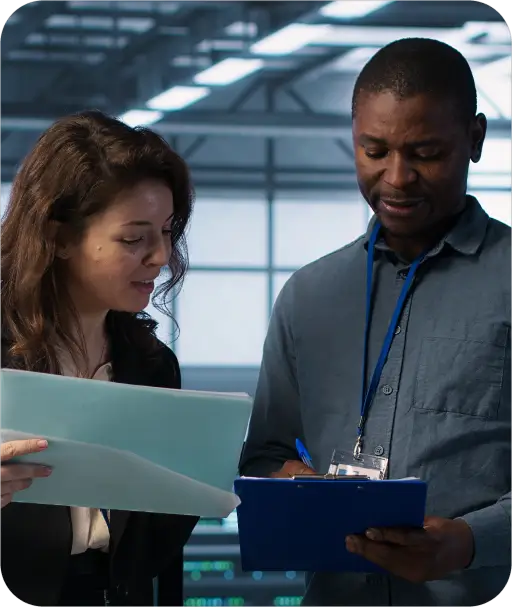 group people working out business plan office